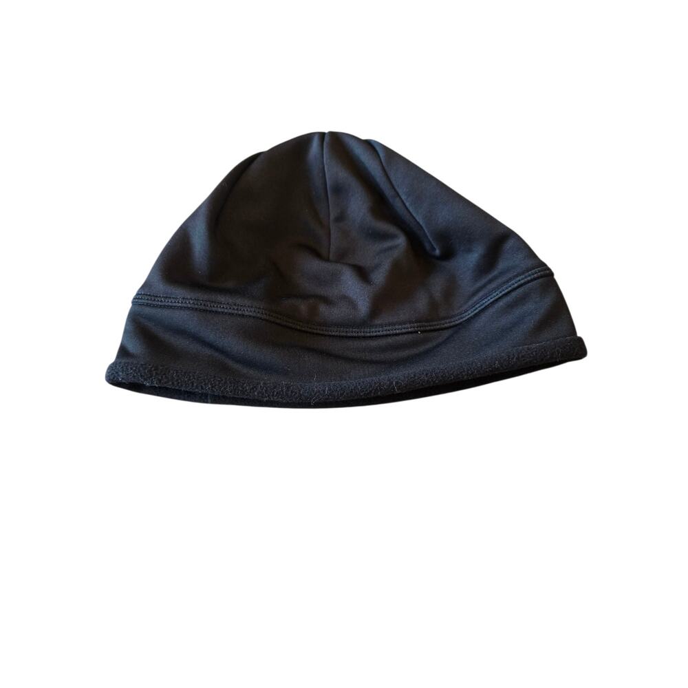 Basic Black Winter Hat, One Size - image 1